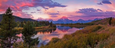 Oxbow Bend, WY - Panoramic Final