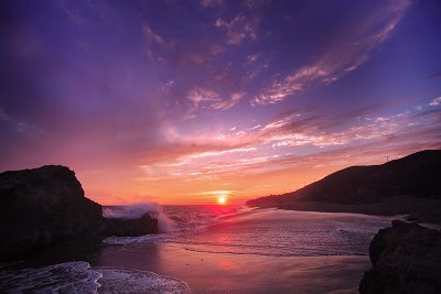 Leo Carrillo State Beach, Malibu, CA